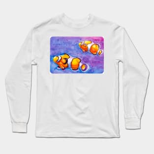 Rainbow Clownfish Long Sleeve T-Shirt